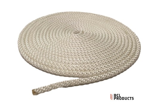 6mm nylon rope white strand - 6mm,