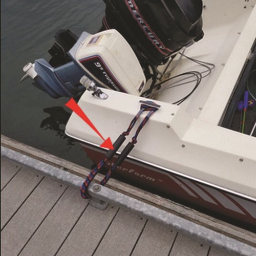 Marine bungee dock line - 2x,