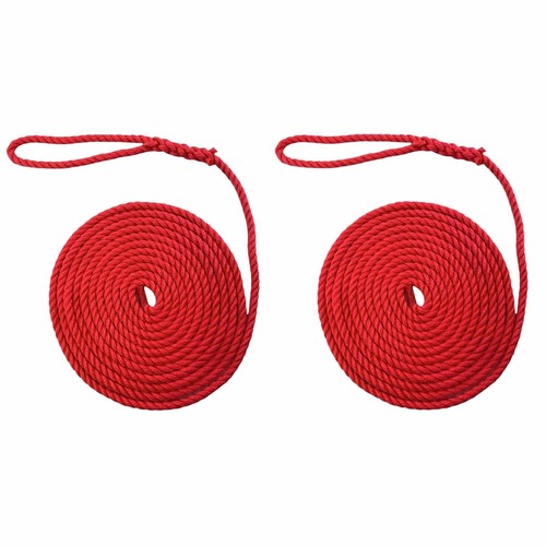 16mm red softline mooring - red,