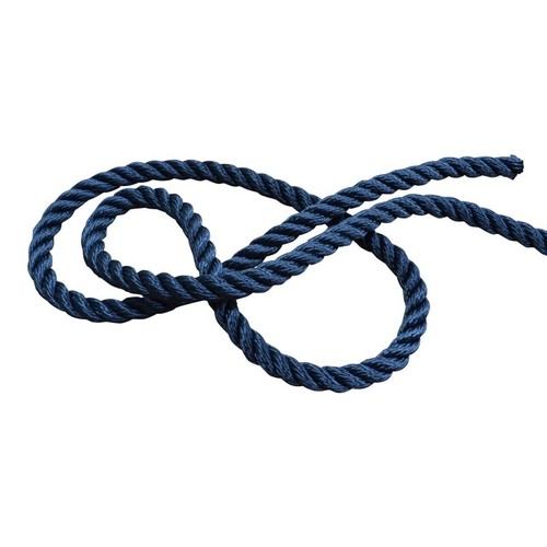 Boat rope polyester - boat, 3-strand