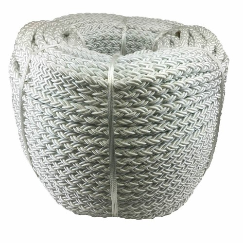 14mm white strand nylon - white,