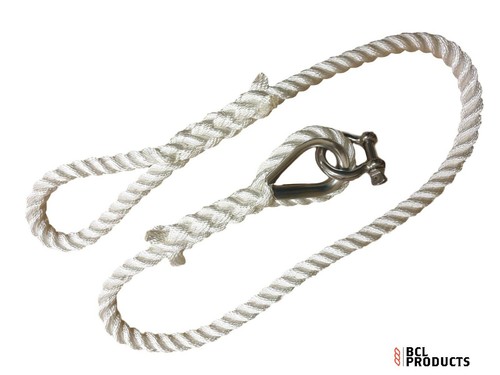 Nylon rope mooring strop 3 - nylon,