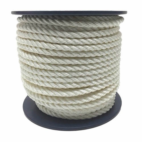 16mm white nylon anchor - white,